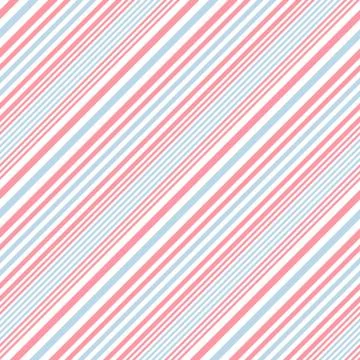 Sky blue Stripe seamless pattern background in diagonal style Stock Illustration