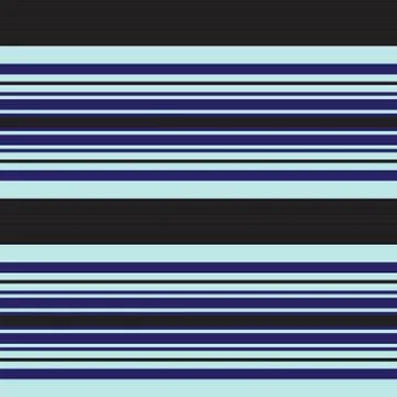 Sky blue Stripe seamless pattern background in horizontal style Stock Illustration