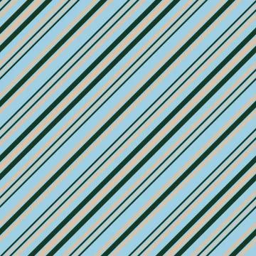 Sky blue Stripe seamless pattern background in diagonal style Illustrazione stock