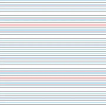 Sky blue Stripe seamless pattern background in horizontal style Stock Illustration