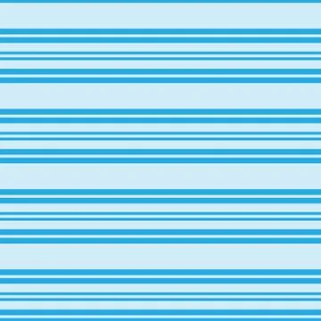Sky blue Stripe seamless pattern background in horizontal style Stock Illustration