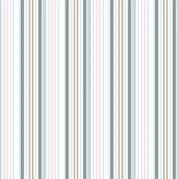 Sky blue Stripe seamless pattern background in vertical style Stock Illustration