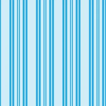 Sky blue Stripe seamless pattern background in vertical style Stock Illustration