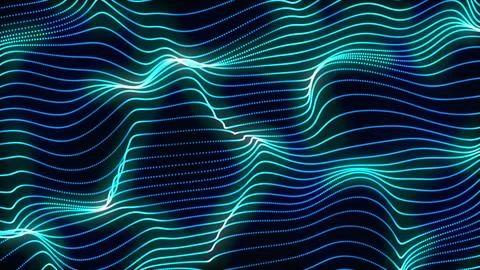 Sky blue trapcode form wave background. Creative digital wave texture 스톡 일러스트