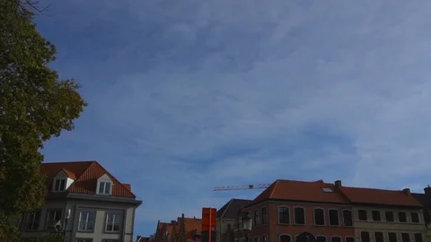 Sky with building 스톡 동영상 121450817