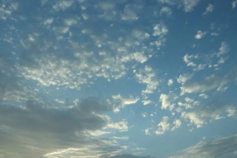 The sky as a climate background Stock Photos
