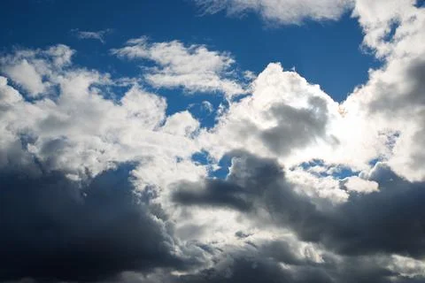 Sky close-up view Foto stock