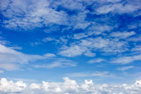 Sky cloud background Stock Photos