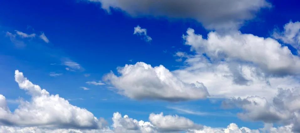 Sky cloud background Stock Photos