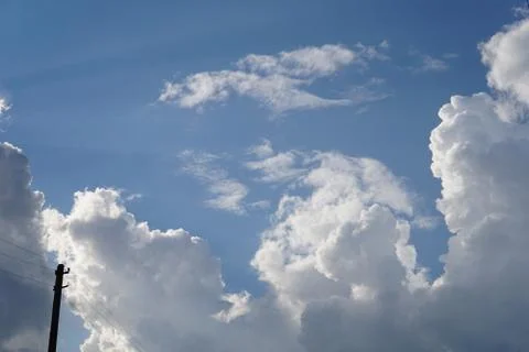 Sky cloud background Stock Photos
