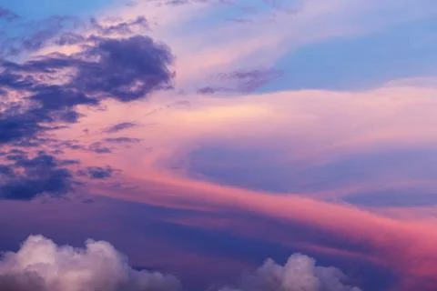 Sky cloud background Stock Photos