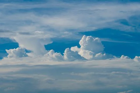 Sky cloud background Stock Photos