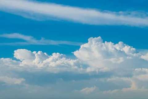 Sky cloud background Stock Photos