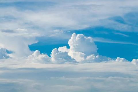 Sky cloud background Stock Photos