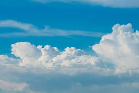 Sky cloud background Stock Photos