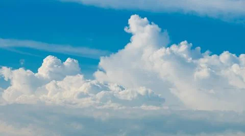Sky cloud background Stock Photos