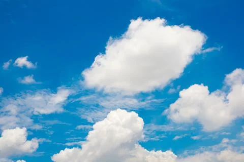 Sky cloud background Stock Photos