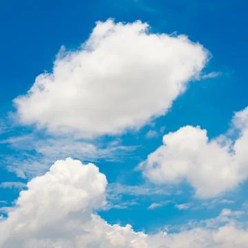 Sky cloud background Stock Photos