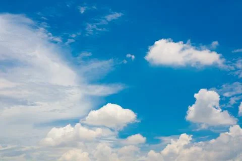 Sky cloud background Stock Photos