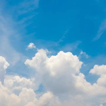 Sky cloud background Stock Photos