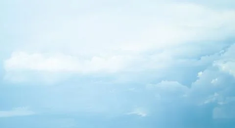 Sky Cloud Blue Background Paronama Web Cloudy summer Winter Season Day 库存照片