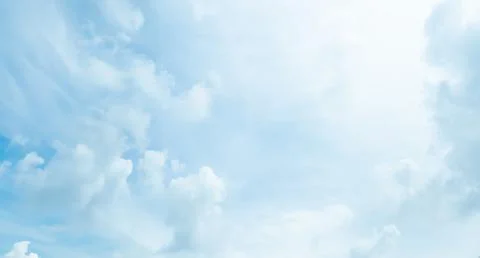 Sky Cloud Blue Background Paronama Web Cloudy summer Winter Season Day 스톡 사진