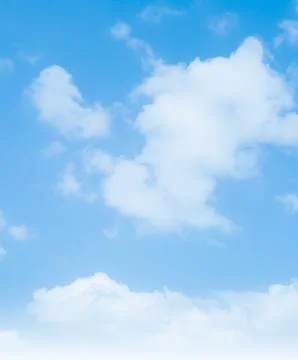 Sky Cloud Blue Background Paronama Web Cloudy summer Winter Season Day 写真素材