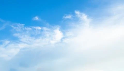 Sky Cloud Blue Background Paronama Web Cloudy summer Winter Season Day 스톡 사진