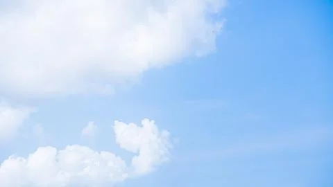 Sky Cloud Blue Background Paronama Web Cloudy summer Winter Season Day 写真素材