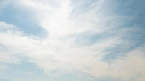 Sky cloud blue nature background paronama web cloudy summer winter season d.. Stock Photos
