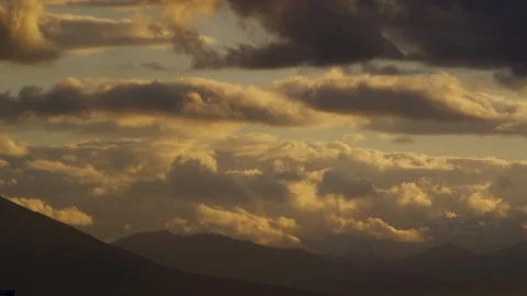 Sky, Cloud, Cloudscape, Outdoors, Sunset, Nature, Beauty In Nature, Wide Shot, Stock Footage 95818521