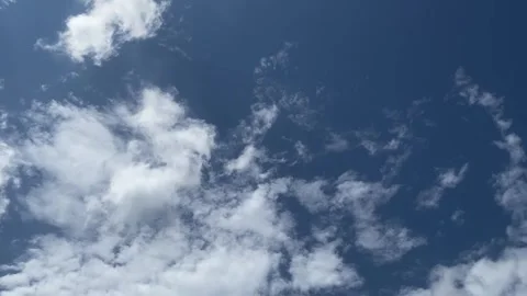 Sky cloud cloudy beautiful cloudscape blue timelapse nature summer space. Stock Footage 307224739