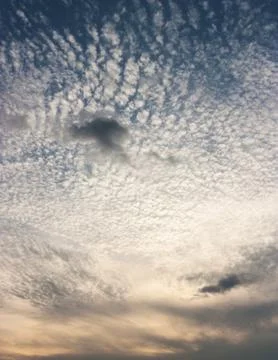 Sky with cloud colorful Stock Photos