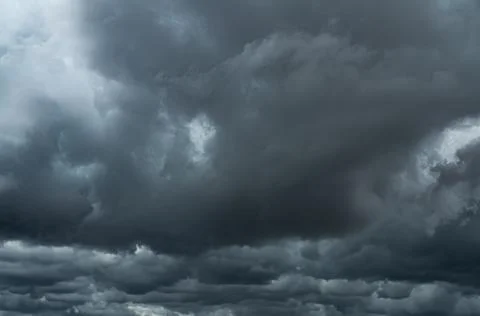 Sky Cloud Dark Stormy cloudy Storm Weather Rainy Night Smoke Texture Foto stock
