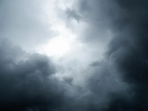 Sky Cloud Dark Stormy cloudy Storm Weather Rainy Night Smoke Texture Stock Photos