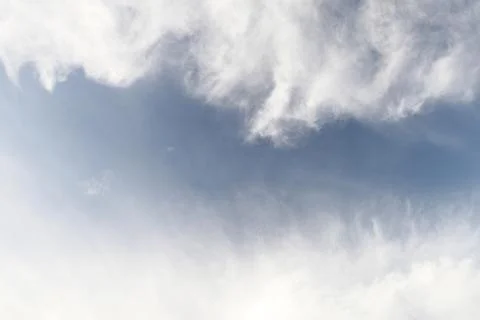 Sky with cloud frame Stock Photos