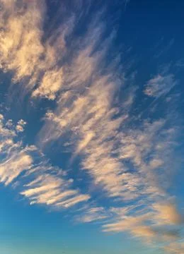 Sky cloud landscape sunset evening sky background Stock Photos