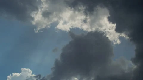 Sky Cloud Motion Time Lapse Stock Footage 134312468