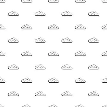 Sky cloud pattern vector Illustrazione stock
