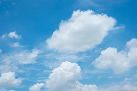 Sky cloud  in the sky Stock Photos