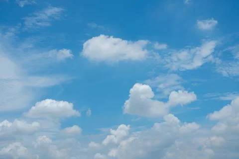 Sky cloud  in the sky Stock Photos