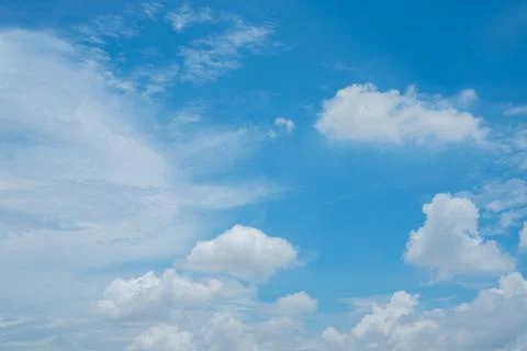 Sky cloud  in the sky Stock Photos