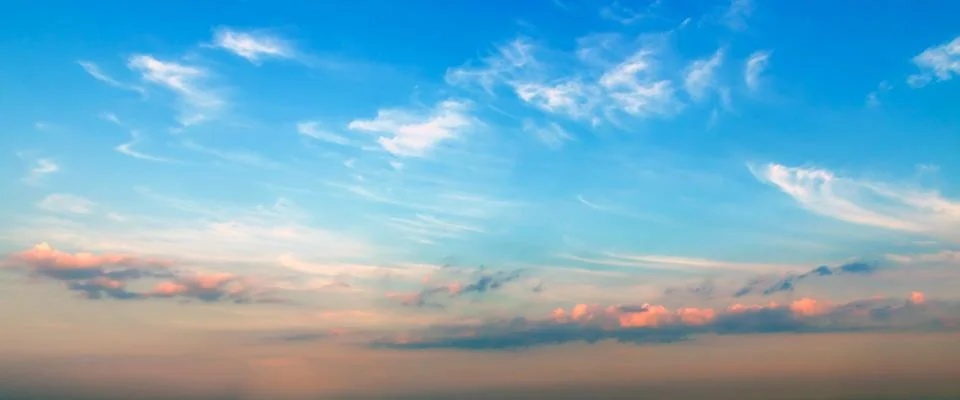 Sky cloud sunset background design Foto stock