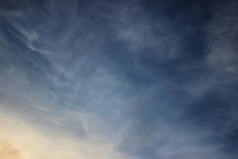 Sky cloud sunset sky cloud sunset ,model released, Symbolfoto Copyright: x... Foto stock