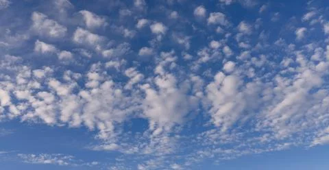Sky cloud texture in background blue. Soft sky white texture on pattern. Bright Stock Photos