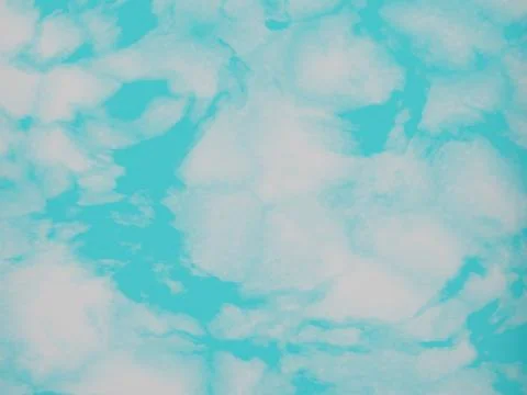 Sky with clouds, 3d render. Stock illustration. 스톡 일러스트