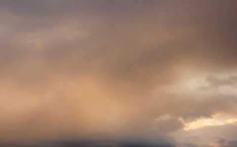 Sky with clouds and sun background Stock Photos
