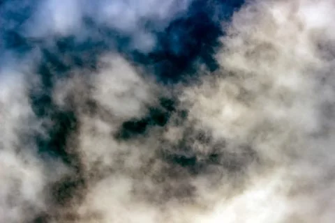 Sky with clouds and sun, cloudy sky.... Stock Photos