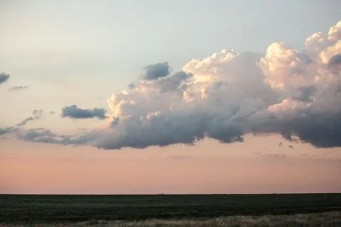 Sky with clouds and sun 스톡 사진