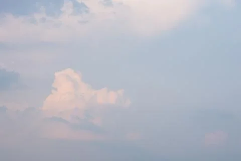 Sky, clouds and sunlight Stock Photos
